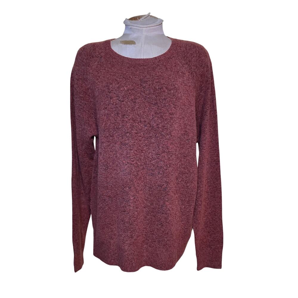 VOLCOM Women's Pull Over Crewneck Sweater XL NWT Rust‎
